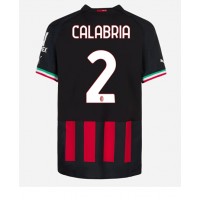 Dres AC Milan Davide Calabria #2 Domaci 2022-23 Kratak Rukav